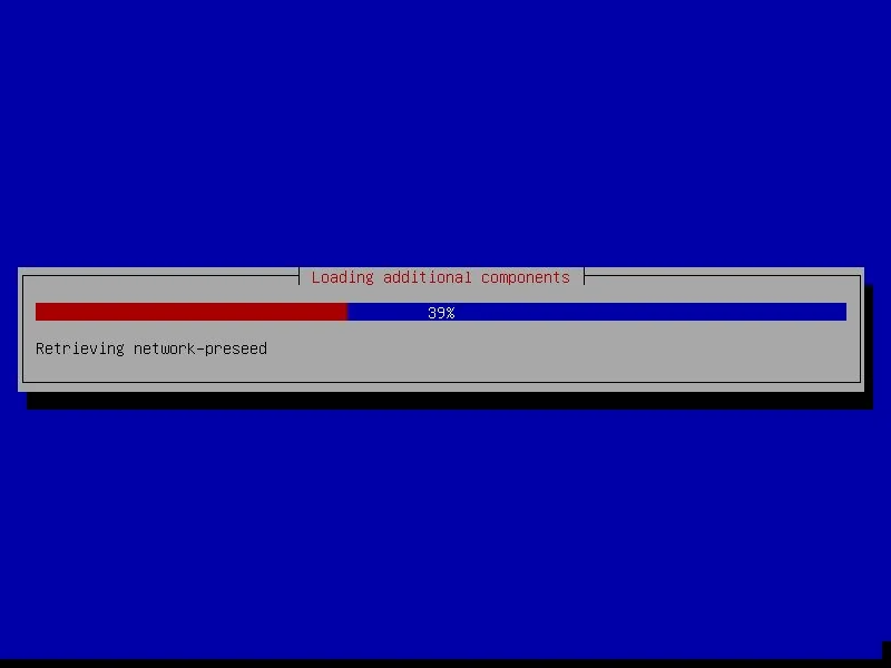 Deteksi media pemasangan dan pemuatan komponen hardware Debian 11