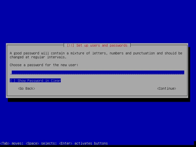 Membuat kata sandi akun pengguna non-root pada Debian 11