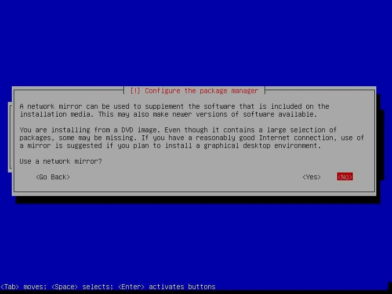 Mengaktifkan network mirror repositori daring pada Debian 11